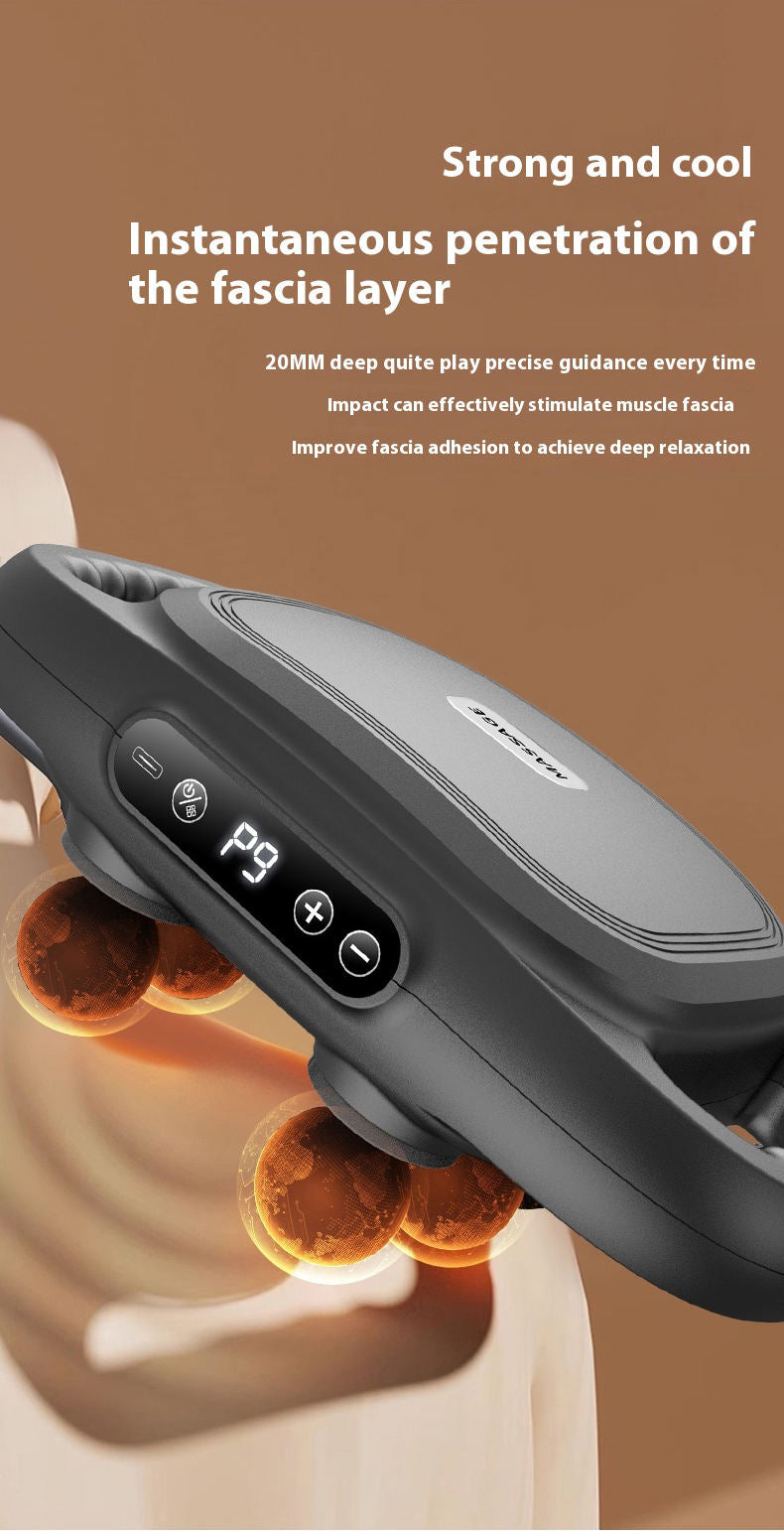 Ease&Co 6 Head Back Massage Gun For Muscles